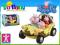 Świnka Peppa Pig Grający samochód buggy, figurki
