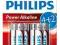 PHILIPS baterie Power Alkaline AA LR6 6 szt. W-wa