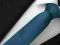 Gładki Krawat Męski MORSKI Satyna Wąski 6cm GJS30