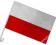FLAGA SAMOCHODOWA POLSKA