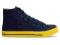 WYSOKIE TRAMPKI CONVER JAPAN ZARAz N001 NAVY r44