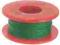 Drut w teflonie zielony kynar 0.25mm szpulka 50m
