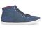 WYSOKIE TRAMPKI JAPAN CASUAL PÓŁBUTY 033 NAVY r43