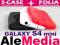 GALAXY S4 mini Pokrowiec Etui GUMA S-CASE + FOLIA!