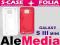 S-CASE Galaxy SII Plus Pokrowiec Etui GUMA + FOLIA