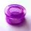 FIOLETOWY TUNEL ODKRĘCANY 14mm  akryl