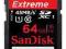 Extreme SDXC 64 GB class UHS-I