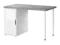 IKEA LINNMON/ ALEX Stół 120x60 cm SZARY/ BIAŁY