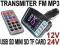 TRANSMITER USB MINI SD TF MP3 WMA 12V / 24V [G767