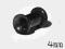 5m TUNEL Z ORINGIEM PLUG STAL ANODOWANA BLACK 4mm