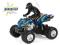 QUAD STEROWANY AKROBACJE SZEROKIE KOŁA 56278#NIEBI