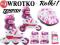 2w1 wrotki ROLKI dzieci + KASK ochraniacze 30-33