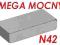 Magnes Neodymowy Magnesy 25x10x5 na Magnetyzer NR1