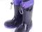 Kalosze ocieplane gumiaki gumowce 1903 Fiolet 28