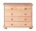 KOMODA 80 SZAFKA 4-szufl. SOSNOWA wys. 70 cm