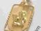 Złoty MEDALIK  ANIOŁ CHRZEST, KOMUNIA! 585