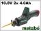 PIŁA SZABLASTA 10,8V 2x4,0Ah METABO PowerMaxx ASE