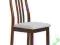 KRZESŁO DREWNIANE K38 CZEREŚNIA ANT. TKANINA //