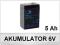 AKUMULATOR 6V 5 Ah MW AGM MWPower 6-9 LAT