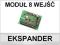 EKSPANDER, MODUŁ 8 WEJŚĆ CA-64 E VERSA INTEGRA