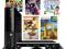 XBOX 360 SLIM 320GB+KINECT+2xPAD+25 GIER PL W-WA!