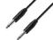 Kabel 2x1.5mm Jack MONO 6.3mm/Jack MONO 6.3mm-1.5m