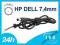 560~ KABEL WTYK ZASILACZA ZASILACZ HP DELL 7,4mm