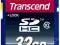 Karta Pamięci 32GB SDHC TRANSCEND CL. 10 16/20MB/s