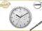 Analogowy zegar ścienny - termometr wilgotność 069