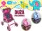 WÓZEK LALKOWY BABY MIX 9353 DUŻA SPACERÓWKA HIT!
