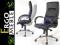 Obrotowy fotel biurowy LINEA Skóra CZARNY HIT!