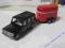WIKING Mercedes z przyczepą do przewozu koni 1:87