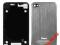 KLAPKA PANEL TYLNY  iPhone 4 BRUSHED METAL silver