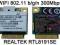 REALTEK RTL8191SE WIFI 300Mbps MiniPCIe HP REALTEK RTL8191SE WIFI 300Mbps MiniPCIe HP