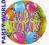 TALERZYKI PAPIEROWE BALONIKI PARTY 18 cm 6szt 5115