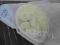 WOAL gładki tiul Firany biały/ecru 300cm I-gatunek