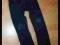 NEXT spodnie MODNE jeansy RURKI 110