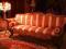 PAŁACOWA SOFA BIEDERMEIER PO RENOWACJI NOWA TAPICE