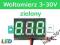 Woltomierz cyfrowy LED 3-30V DC zielony