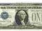 1  DOLAR    SILVER  CERTIFICATE 1928 A  UNC
