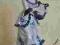 Bardzo ładna figurka porcelanowa