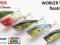 5 x WOBLER WT-69 pływający 6,9cm/8g POPPER WOBLERY
