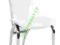 KRZESŁO METALOWE H37 STÓŁ SALON KUCHNIA DOM biały