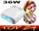 LAMPA UV DO PAZNOKCI + 4X SWIETLOWKA ZAROWKA 9W
