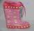 Kalosze PASECZKI*PINK *roz.34*wkł.22cm* ŚCIĄGACZ