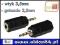 REDUKCJA ADAPTER  wt. Jack 3,5mm - gn. 2,5mm 1530
