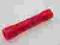 KONEKTOR Tulejka izolowana czerwona / 4  szt /2241