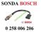 BOSCH SONDA LAMBDA ALFA 147 166 GT GTV MITO SPIDER