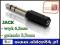 REDUKCJA ADAPTER Jack wtyk 6,3 / gniazdo 3,5 1372