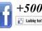 500 FANÓW FACEBOOK FANPAGE FANI LUBIĘ TO LIKE